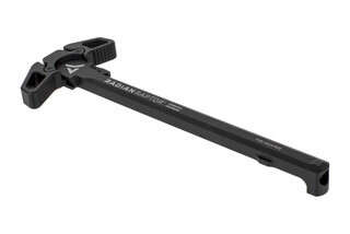 raptor ar 15 ambidextrous black charging handle features a durable latch that won't bend or break